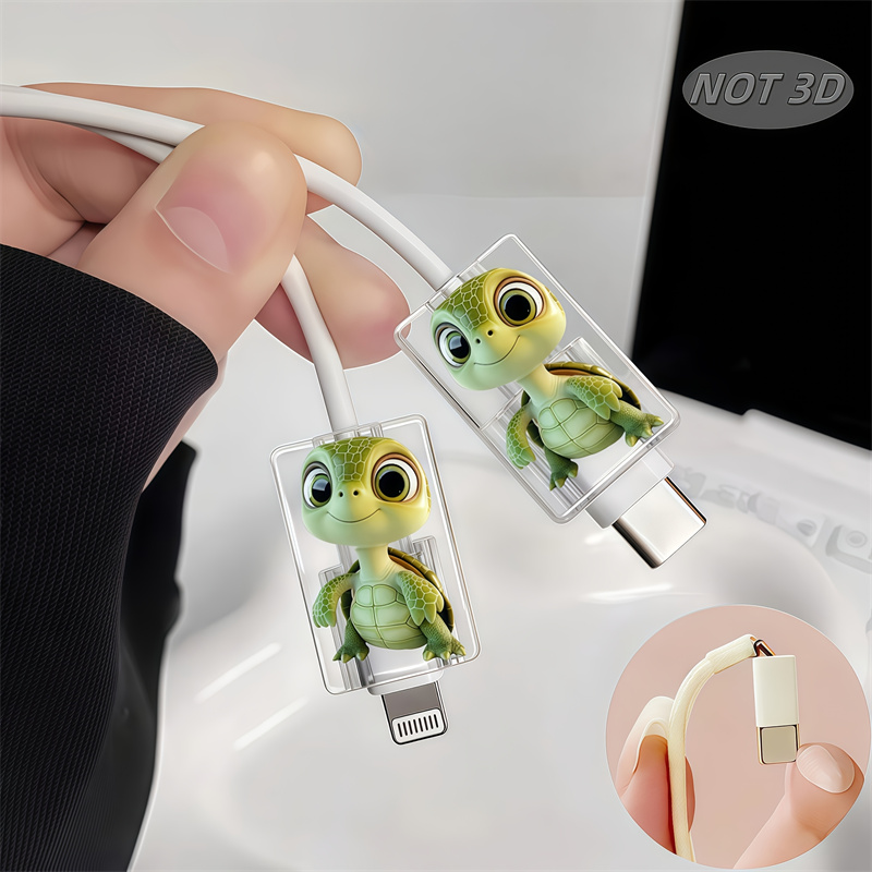 Sleeved Cable Kit - 2D Flache 2 stücke Nette Cartoon