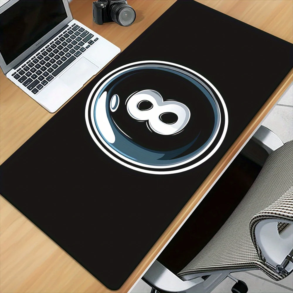 Pc Gaming Essentials Accessories - Billard-Inspiriertes Gummi-Mauspad - Wasserdichte Rutschfeste Schreibtischunterlage