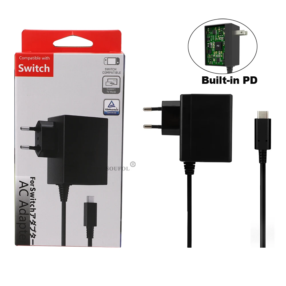 Gaming Accessories Nintendo - AC-Netzteil-Ladegerät für NS Switch & Switch