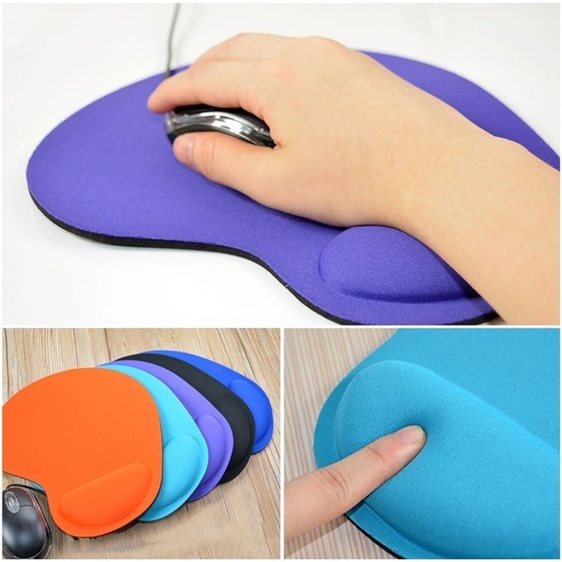 Gaming Accessories For Desk - Komfortables EVA-Handgelenk-Schutz-Mauspad, Weiches Schwamm-Mauspad, Praktisches Computer-Spiel-Mauspad,