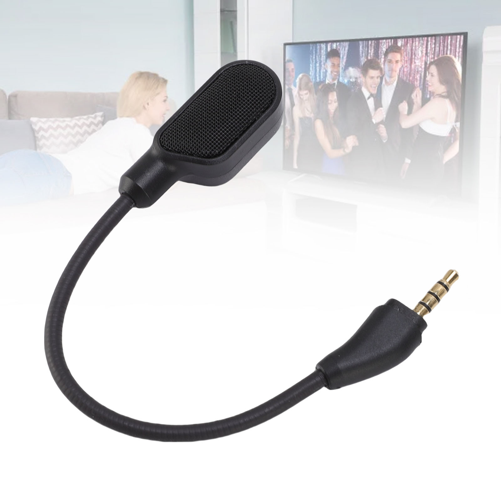 Gaming Accessories Led - Gaming-Kopfhörer-Mikrofon-Ersatz für HyperX Cloud III, Geräuschunterdrückung,
