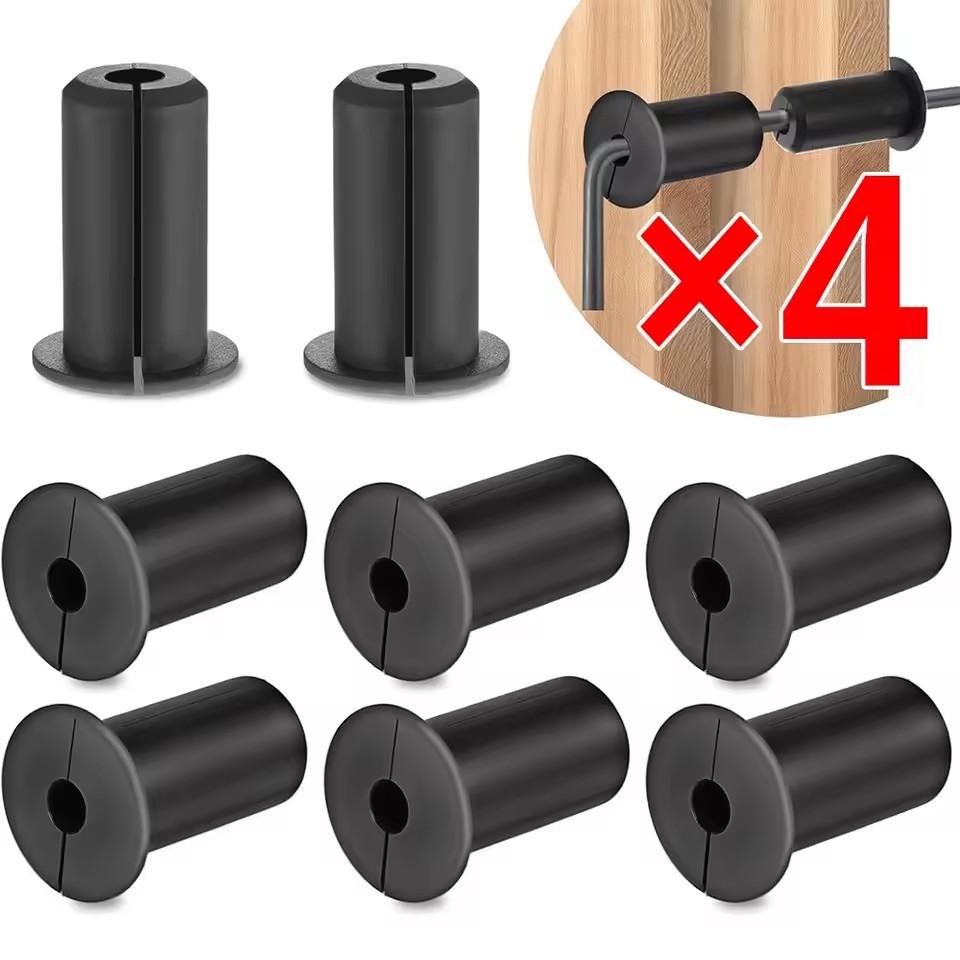 Sleeved Cable Kit - 2-4 Stück Silikon-Kabelschutzhüllen-Set für Ethernet 3/4