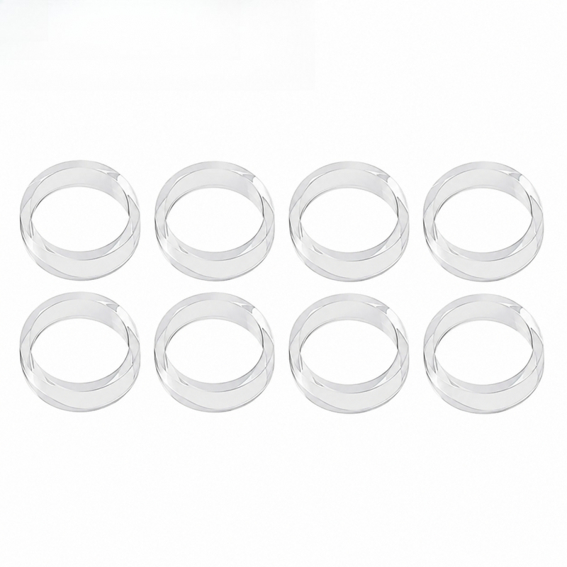 Gaming Accessories Playstation - 8 Stück elastische Silikon-Joystick-Ringe passend für