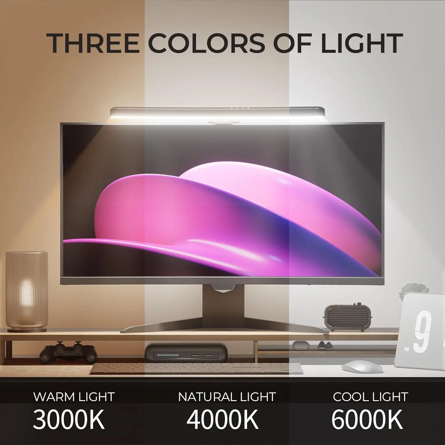 Monitor Licht Bar Gebogen mit  – Gaming Accessories Led Bewertung und Preis