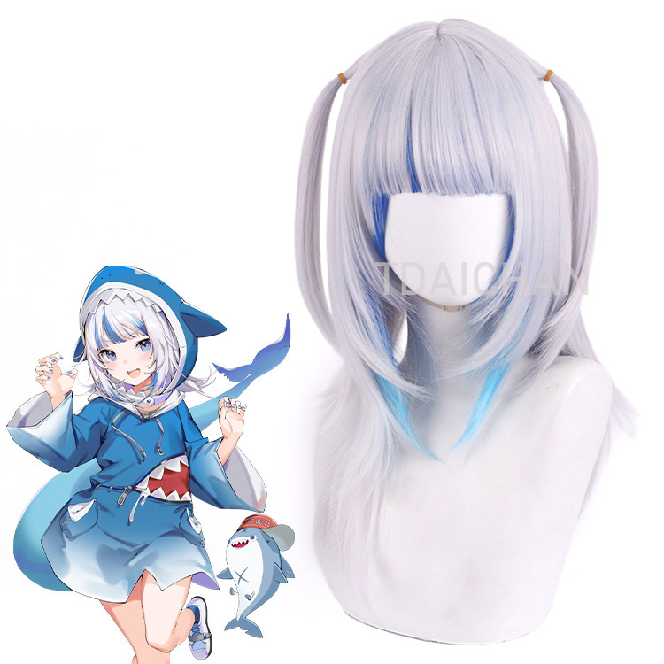 2025 Gawr Gura Cosplay-Perücke – Gaming Accessories Korea Bewertung und Preis