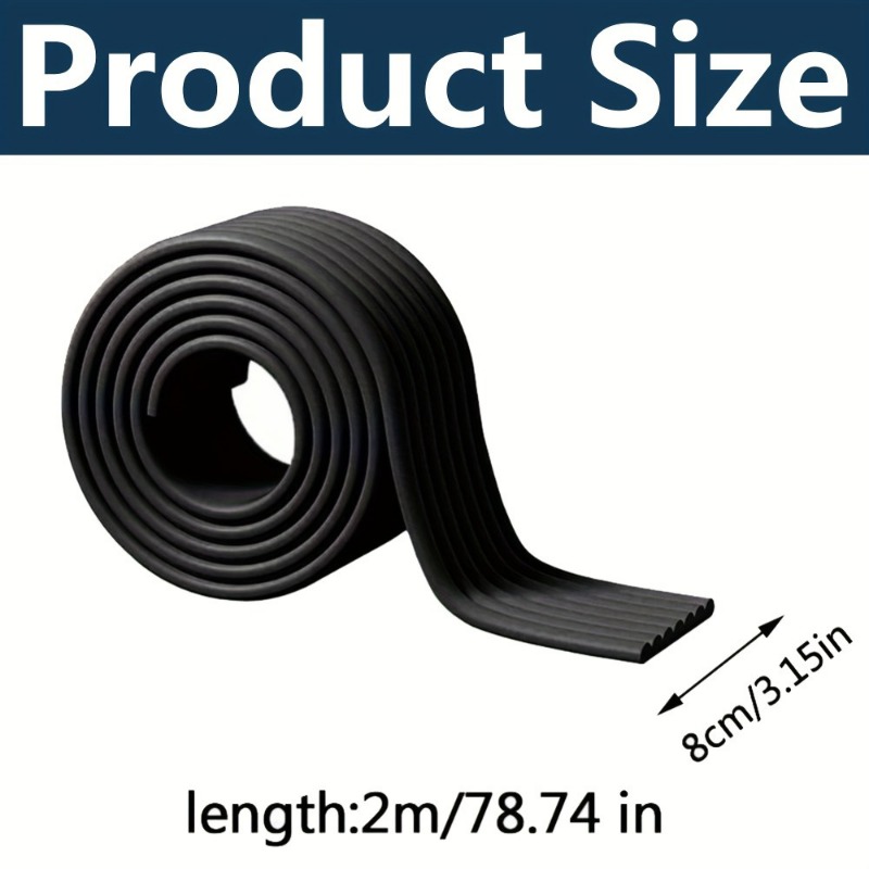 Schwarzer Verdickter Selbstkle – Desk Corner Mat Bewertung und Preis