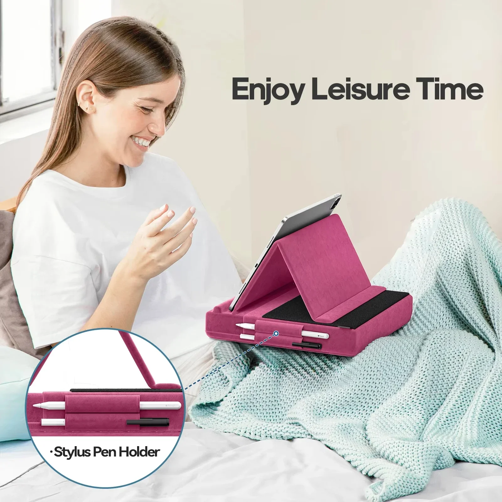 Verbesserter Tablet-Kissenstän – Desk Corner Mat Bewertung und Preis