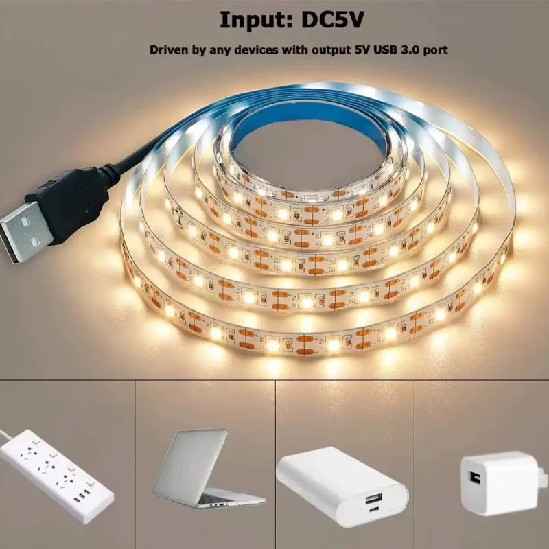 5V USB SMD2835 LED-Streifen mi – Gaming Accessories Led Bewertung und Preis