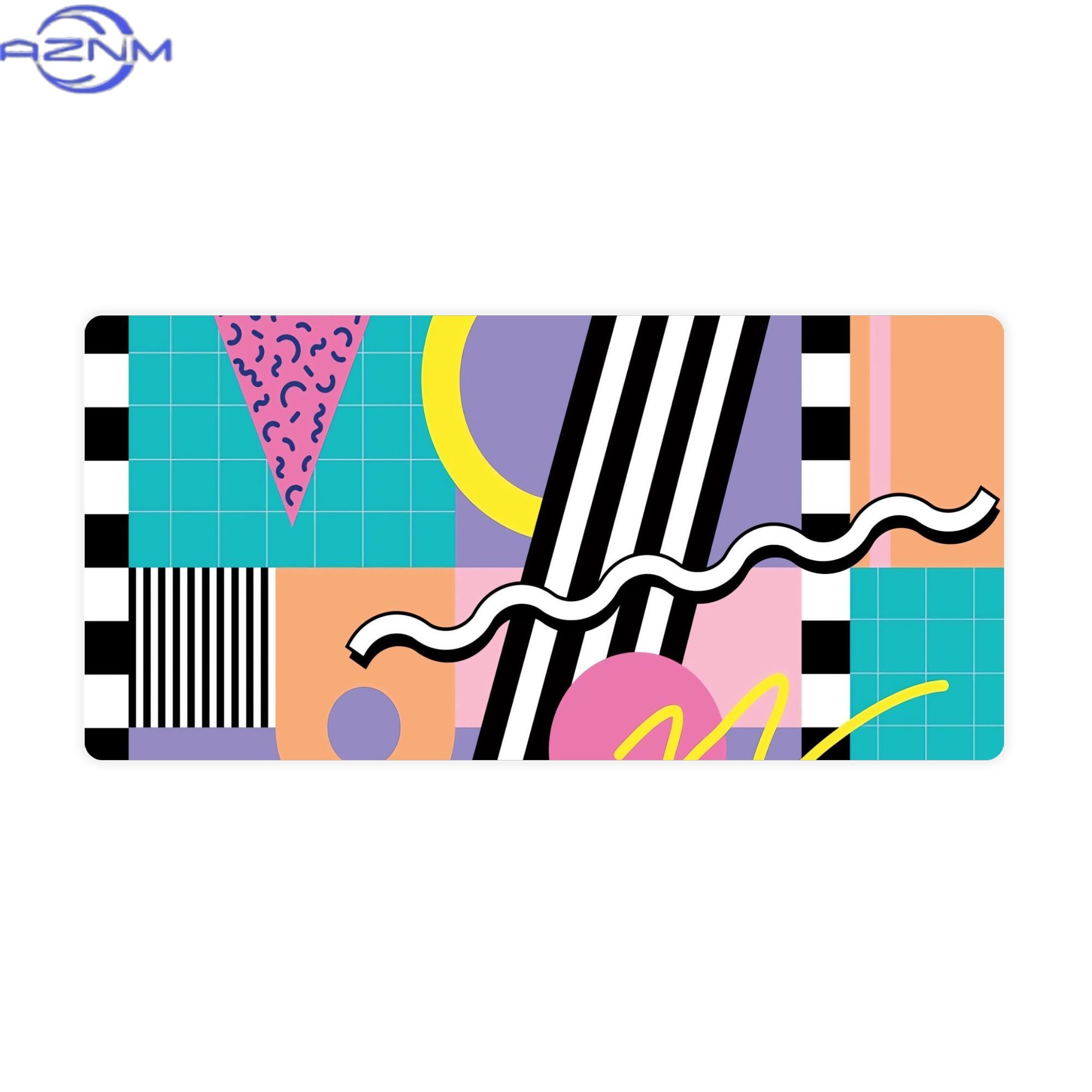 Memphis Pattern 91 Schreibtisc – Desk Corner Mat Bewertung und Preis