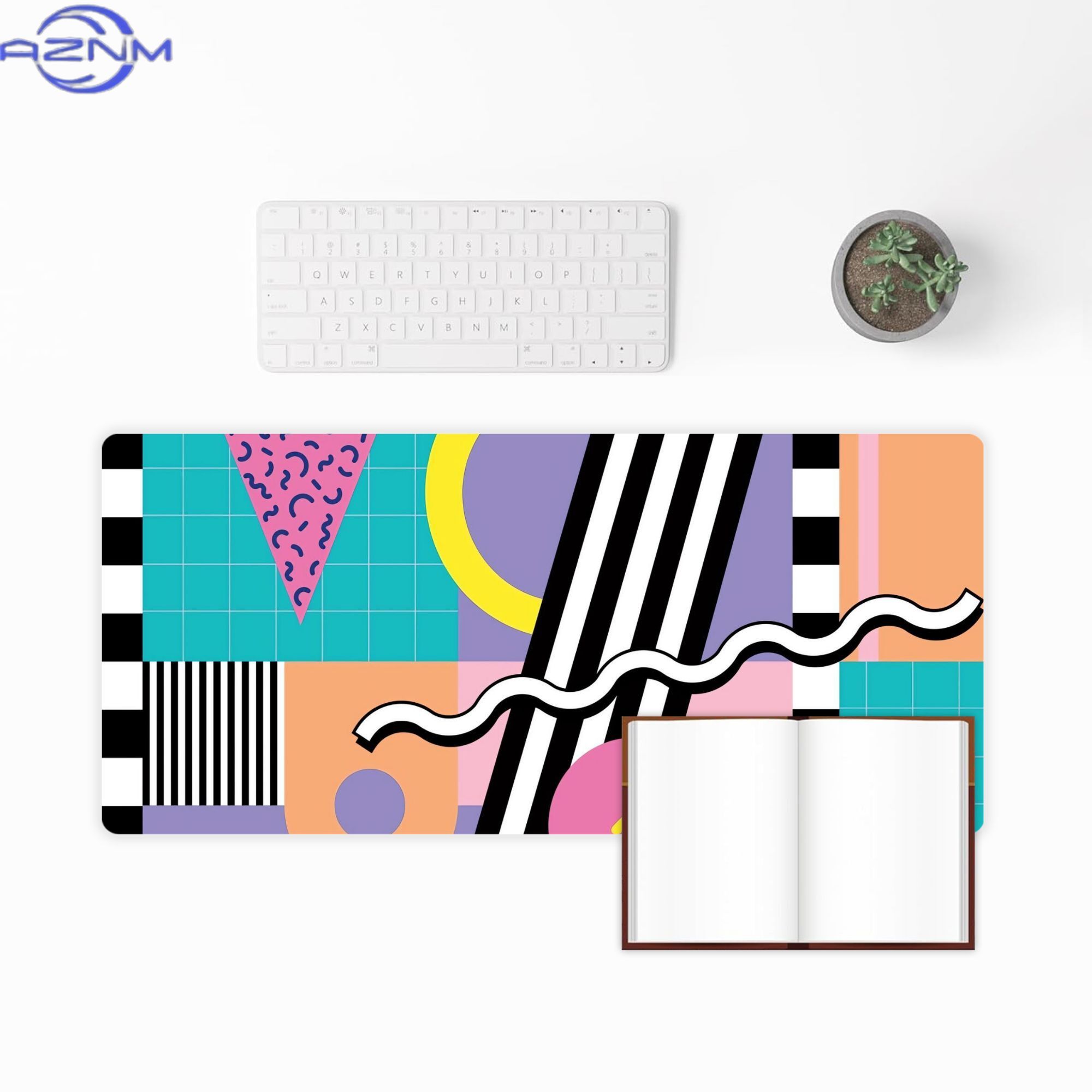 Memphis Pattern 91 Schreibtisc – Desk Corner Mat Bewertung und Preis