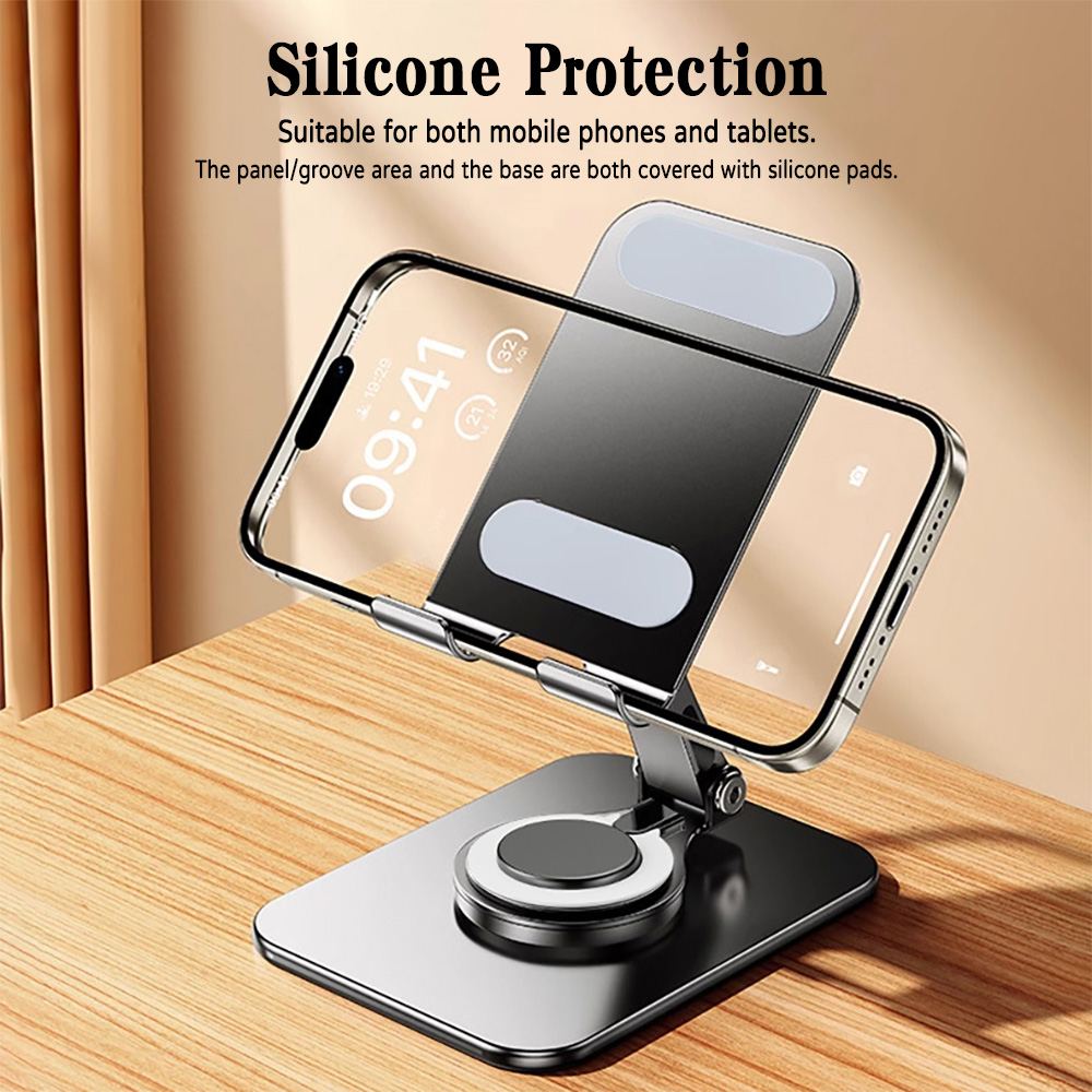 360° Drehbarer Metall-Handy- u – Desk Corner Mat Bewertung und Preis