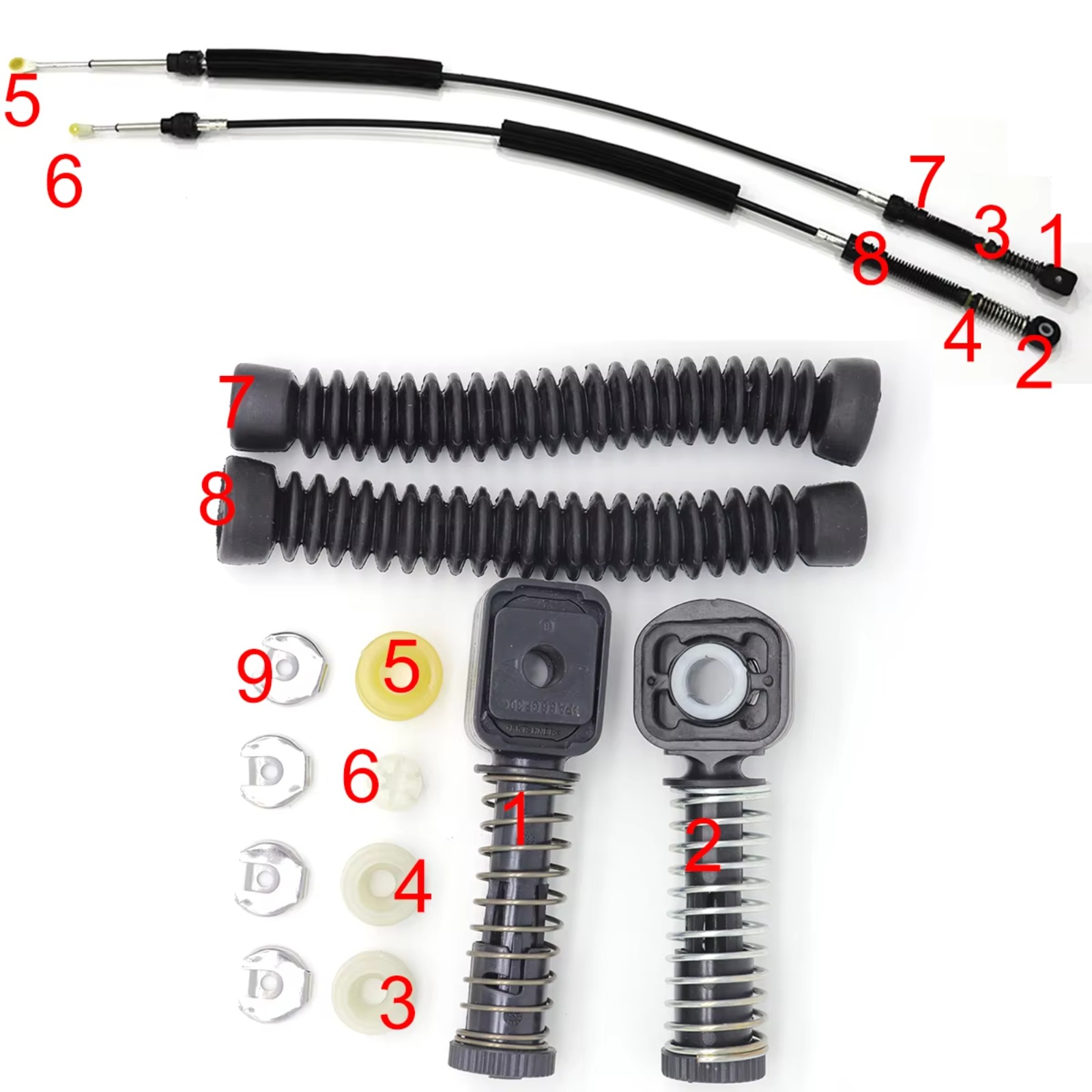 Manueller Schaltwähler, Hebelv – Sleeved Cable Kit Bewertung und Preis