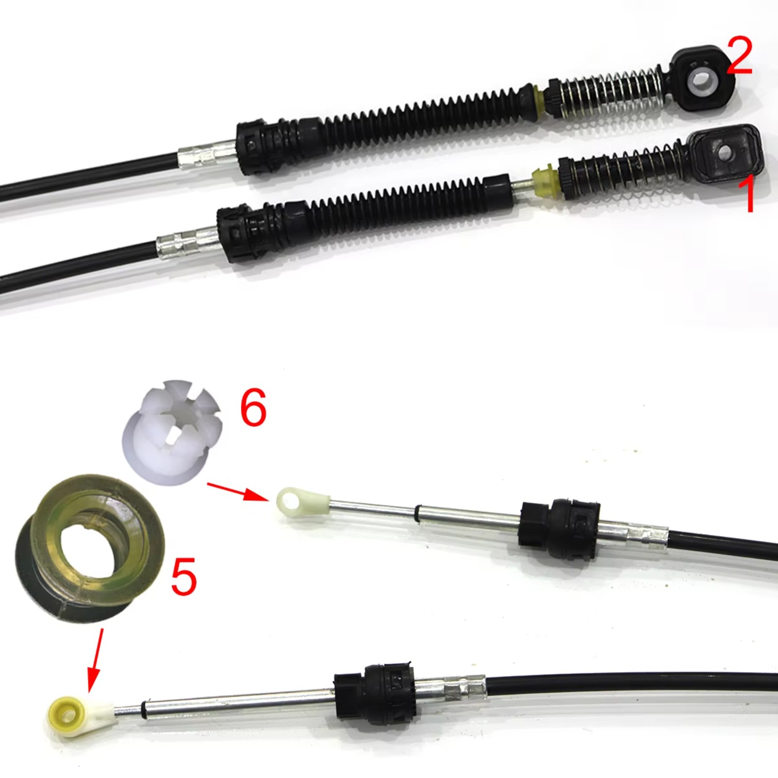 Manueller Schaltwähler, Hebelv – Sleeved Cable Kit Bewertung und Preis