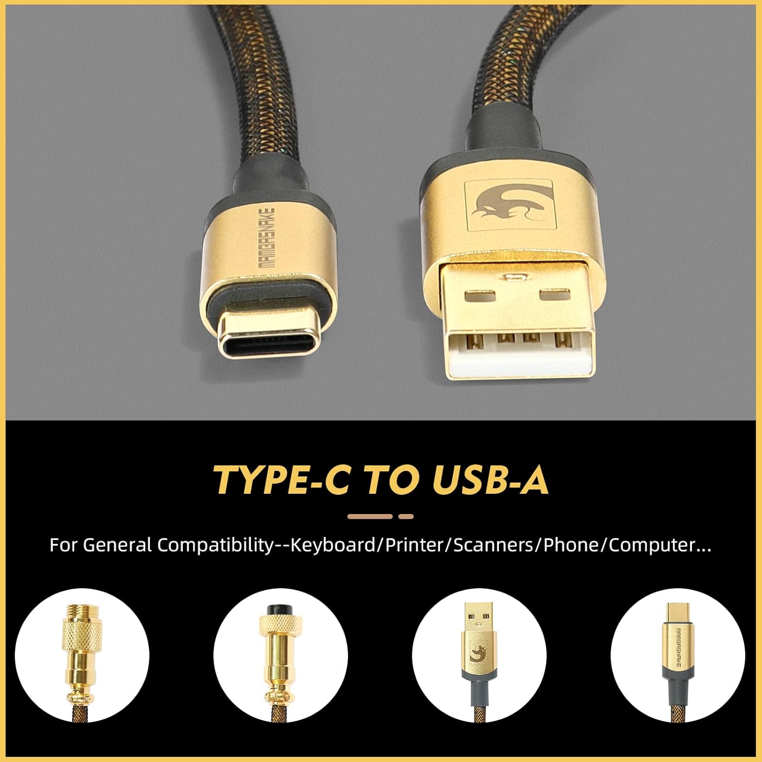 ATTACK SHARK * MAMBASNAKE C03  – Sleeved Cable Kit Bewertung und Preis