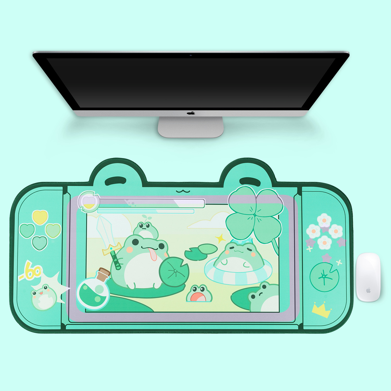 Extra Große Kawaii Gaming Maus – Gaming Accessories For Desk Bewertung und Preis