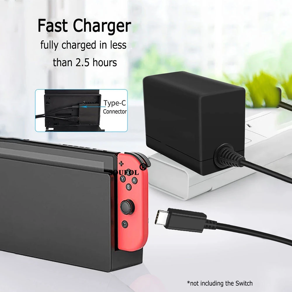AC-Netzteil-Ladegerät für NS S – Gaming Accessories Nintendo Bewertung und Preis
