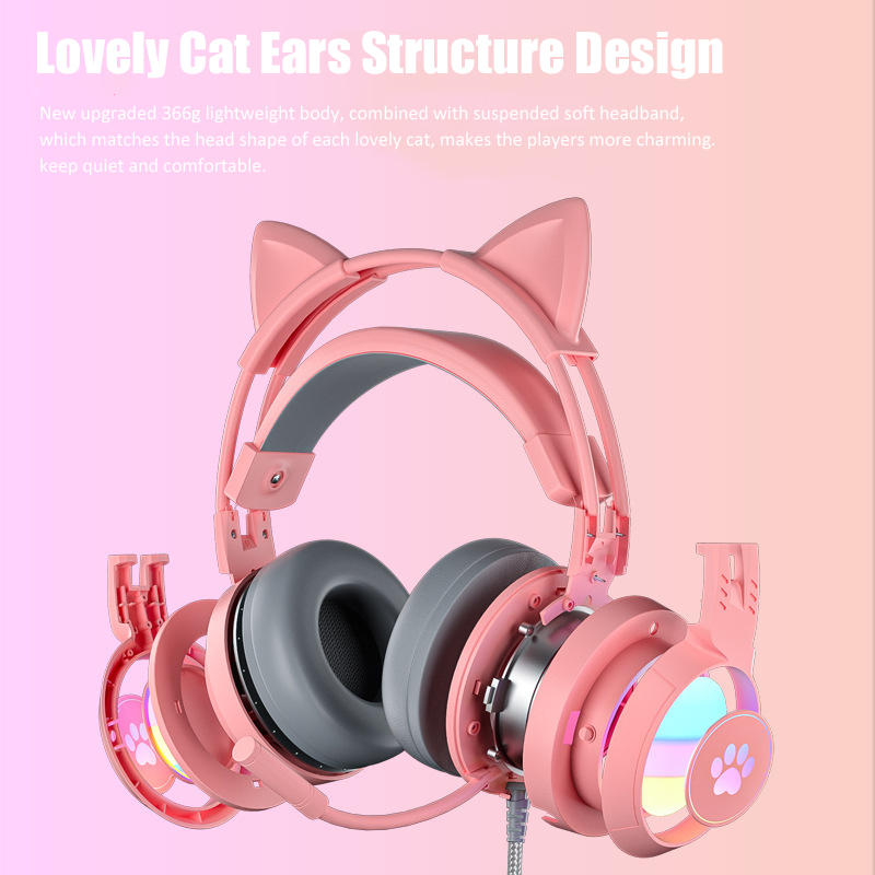 Niedliche Katzen ohr Gaming-Ko – Gaming Accessories For Kids Bewertung und Preis