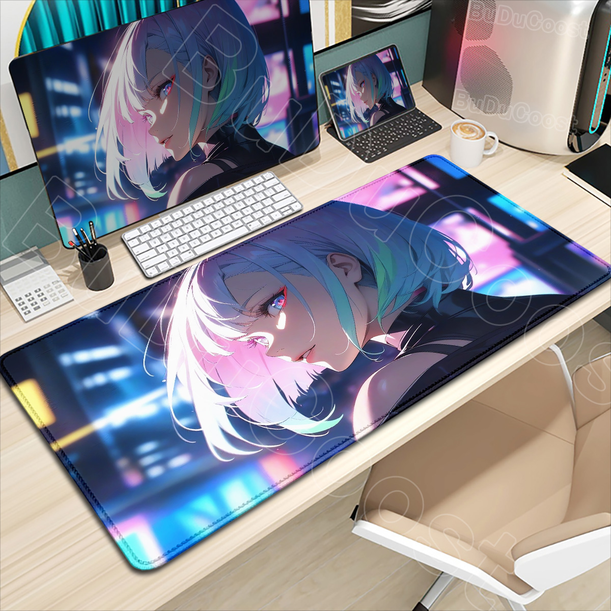 HD-Druck Neue Tapete C_cyberpu – Desk Corner Mat Bewertung und Preis